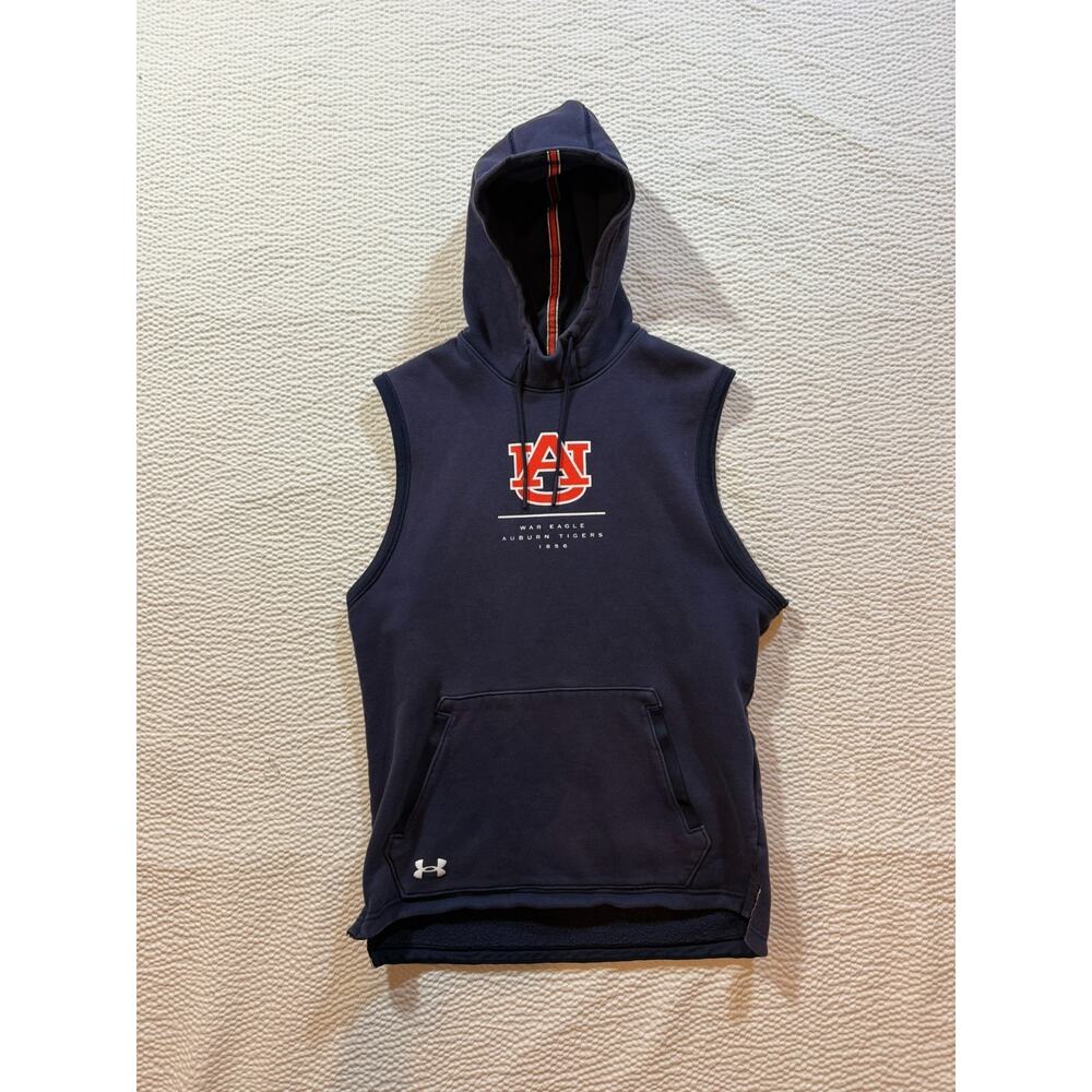 Under Armour Auburn Tigers Team Issued Hoodie Mens Medium NCAA Football #6